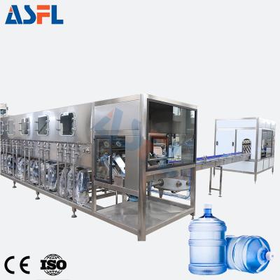 China Food 5 Gallon Barrel Pure Water Filling Capping Machine For Mineral Water With Different Capacity for sale