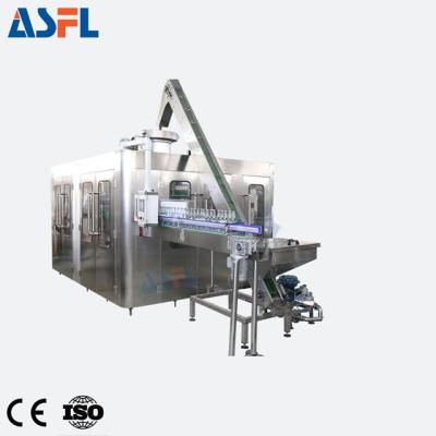 China Whole Line Automachine Glass Bottle Carbonated Beverage Filling Machine / Bottle Packaging Machine for sale