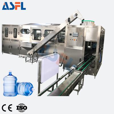 China Good Price 18 19 Food Automatic 20 Liter/5 Gallon/5 Gallon Mineral Water Bottle Filling Machine Aquatic Plant Mineral Water Machine for sale