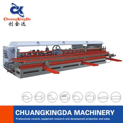 China Ceramic Tiles Polishing Machine automatic marble tile arc edge polishing stair step skirting machine make in CKD company for sale