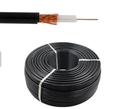 China Low Price High Quality Closed Line TV Cable TV Antenna TV Digital ICE F Male Connector Cable 75-5 Coaxial Cable for sale