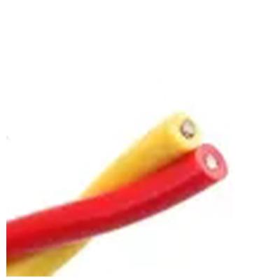 China Architecture Copper Wire PVC Insulation Silicone Rubber High Temperature Cable High Voltage Silicone Wire for sale