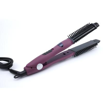 China Hair Cruler Factory Electric Hair Straightener Two-in-one Curling Iron Family-specific for sale