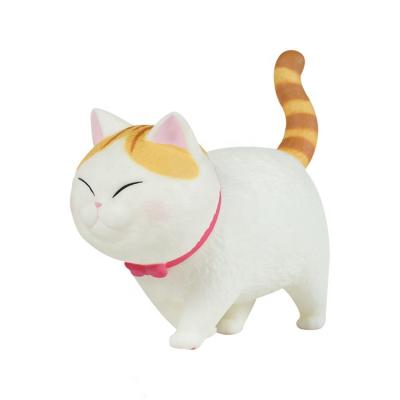 China MODEL TOY Oem Pvc Animal Figure Shenzhen Supplier, Collector PVC Cute Cat Toys Stock Number Manufacturer for sale