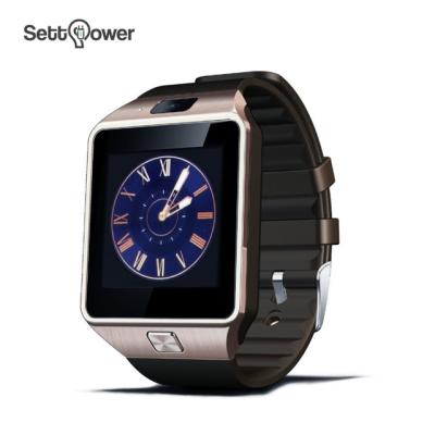 China Touch Screen Wireless Smart Watch with Camera Wireless Smartwatch for Settpower DZ09 for sale