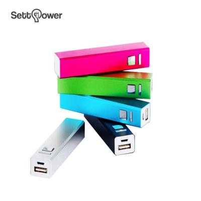 China China suppliers 2600mAh single item power bank power bank powertube PB003 without gift cords for sale