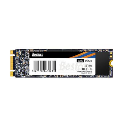 China 1tb SSD BESTOSS M.2 NGFF 2280MM 120gb disk drive 128 gigabyte ssd 256gb 512gb m2 sata for laptops for sale