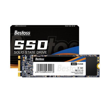 China BESTOSS m2 128GB 2280MM NGFF SSD 256GB M.2 SATA 512GB Solid State Internal Hard Disk Drive 1TB SSD for sale