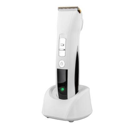 China Professional Digital Hair Trimmer Barber Trimmer Prompts Ceramic Hair Oiling And Filling Trimmer for sale