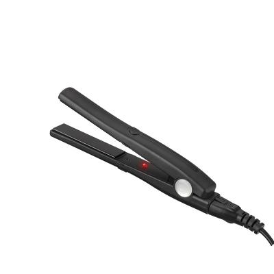 China Mini Hair Bangs Beard Hair ptc Heater Straightener Lockable Hair Straightener Curler Iron For Travel for sale