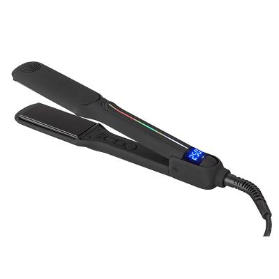 China Quickly Heat Hot Selling Type Private Label Hair Straightener Mirror Electroplate Flat Iron Hair Straightener OEM Logo for sale