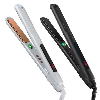 China Flat Iron Hair Straightener Profesional Hair Straightener Red Light Infrared Diamond Infrared Hair Straightener for sale