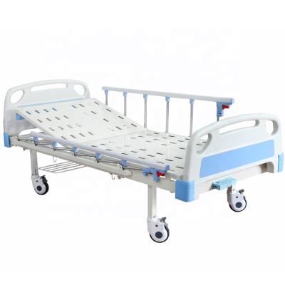 China Cheap Wholesale Price Medical Hospital Bed Clinic Free Used Patient Nursing Manual Hospital Bed for sale