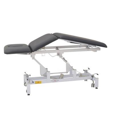 China Best Price Modern Motorized 3 Section Electric Medical Exam Treatment Massage Couch For Sale for sale