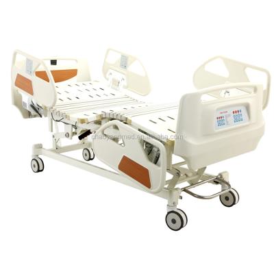 China Hot Sale CY-B200D Medical Bed 5 Function Metal ICU Electric Adjustable Hospital Bed Used Hospital Furniture for sale