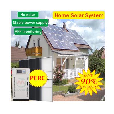 China 10KW 30KW 50KW Home Off-Grid Solar Power System / Home Solar Panel Kit 3000W 5000W 10KW Sun Battery for sale