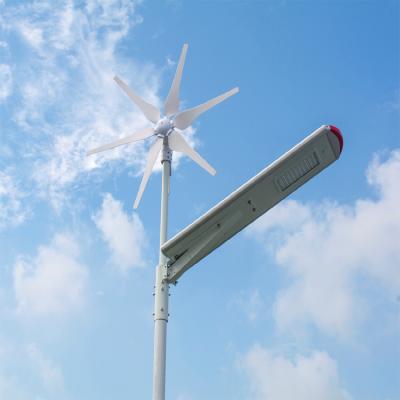 China ROAD 40w Mars wind solar hybrid street light all in one solar wind hybrid led street light for sale