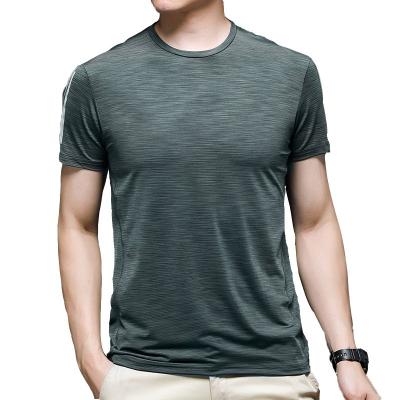 China Anti-wrinkle men's summer sports 2022 new loose casual boys T-shirts fashion men's short sleeve sports t-shirt Custom round neck t-shirt for sale