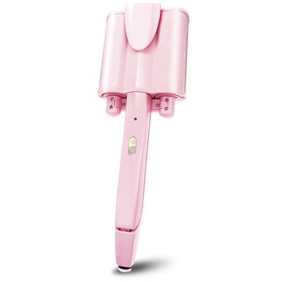 China HAIR CURLERS Sales Egg Roll Water Ripple Water Ripple Iron Three-Stick Wave Hot Wet And Dry Dual Use Curling Iron for sale