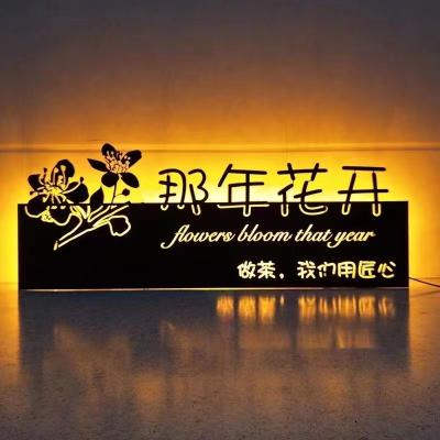 China Custom Acrylic Led Advertising Double Sided Light Boxes Box Large And Medium Commercial Signs for sale