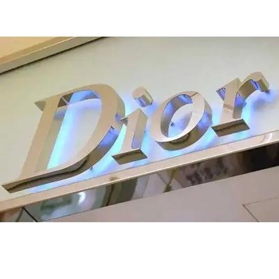 China Custom Made 3D Logo Outdoor Sign Board Luminous Letter Sign Company LED Shop Buildings 3d Logo Wall Logo Indoor Office for sale