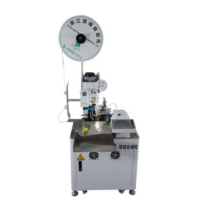 China AWG #28~#12 TOP-01SGN Fully Automatic wire Cutting Stripping Twisting And Crimping Single-head Terminal Machine for sale