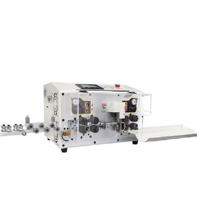 China Stripping Automatic electric wire stripper terminal strip connector tool data cable cutting and stripping machine with lifting wheel for sale