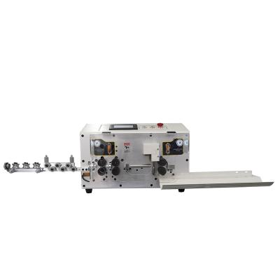 China Stripping Cheapest 6 wheels 25 square small automatic electric cable peeling stripper computer wire cutting and stripping machine for sale