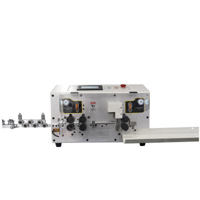 China Stripping High quality touch screen fully automatic thick power cable peeling stripper wire harness cutting stripping machine for sale