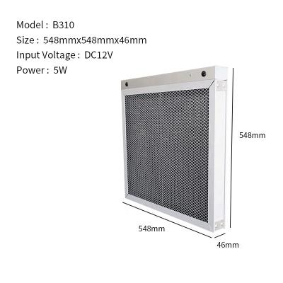 China App-Controlled 12V Electronic Filter Isolated For Fresh Air System  Private Mold for sale