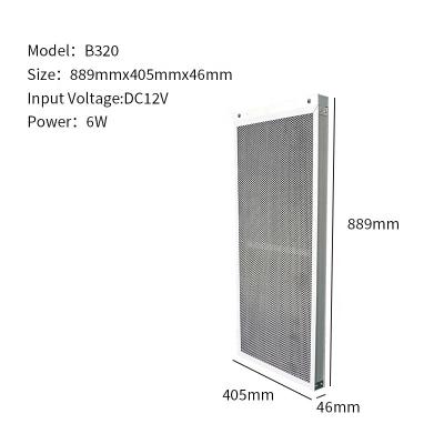 China Electric Powered 12V Electrostatic Ozone AIR B320 for Commercial Air Cleaning for sale