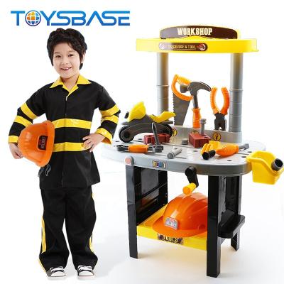 China TOY Kids Pretend Play Plastic Household DIY Workshop MODEL Tool Kit for sale