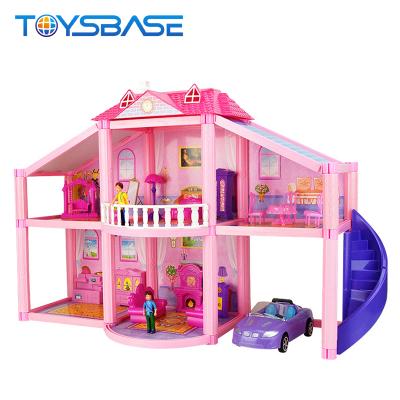 China Plastic Doll House Toy - Funny Kids Toy House Diy Plastic House Toy for sale