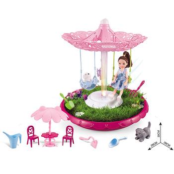 China DIY Plastic Fairy Tale Magic Plant Grow Happy Garden Toy for sale