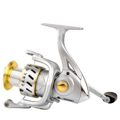 China Carpa Reel Molinete De Pesca Fishing Rod Reel Spinning Wheel Metal Spinning Fishing Reel Haitian for sale