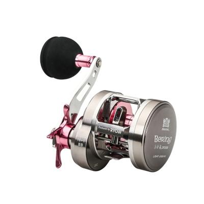 China LEFT HAND Drum Baitcasting Trolling Boat Fishing Reel Depth Surf Cast Reel PESCA for sale