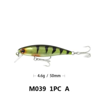 China ABS Plastic Professional Sales Large Stock Fish Lures 6cm Minnow 4.6g Floating Fish Tackle Hard Bait PESCA Lure for sale