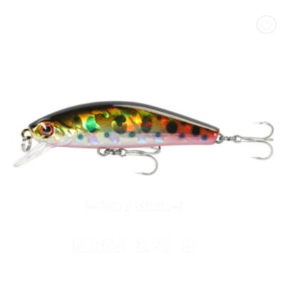 China Hot Sale 5.5cm Artificial Sinking Hard 6.5g Minnow Lure Fish Lure Bait 5.5cm 6.5g Body for sale