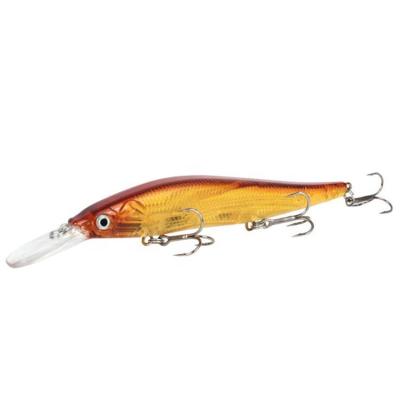 China 11cm high quality artificial floating 15g minnow fishing hard lure 11cm 15g for sale