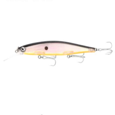 China hot sale 12.5cm artificial floating hard 13g minnow lures fish to lure body bait 12.5cm 13g for sale