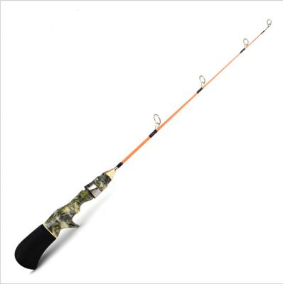 China Resin 50cm 60cm Winter Ice Fishing Outdoors Mini Stuff Raft Rod Resin Cheap Fishing Kids Ice Fishing Rod for sale