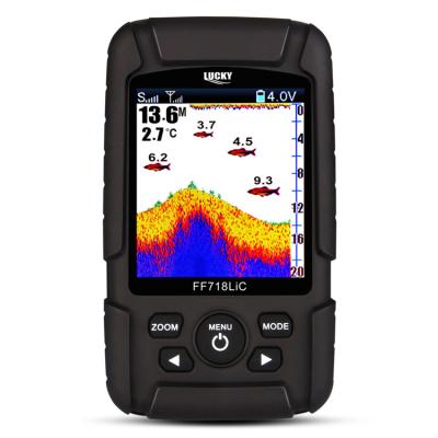 China ABS Competitive Price Portable Wireless Fishing Finder With Attracting Fish Lamp for sale