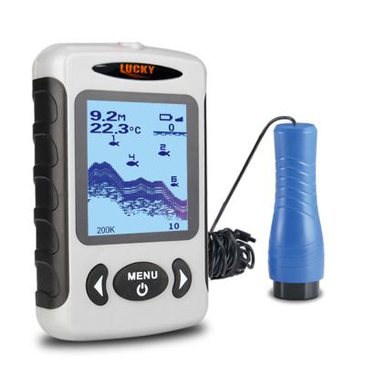 China Factory Direct Sale Ff718 Portable Eco-friendly Test Echo Sounder Transducer Sonar Fish Finder Gps Water Depth Fish Finder for sale