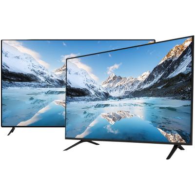 China Hotel TV Customized Flat TV Screen 39 43 50 55 Inch Televisions 4K HD1080 Smart TV for sale