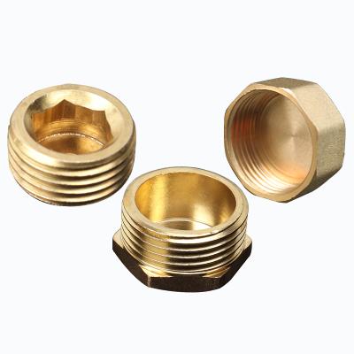 China Hardware Plumbing Accessories, Female Thread Plug, Female Thread Pipe End Cap 1/8