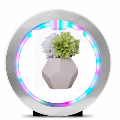 China ABS Magnetic Levitation Decoration Air Bonsai Plant Floating Tree Potted for sale