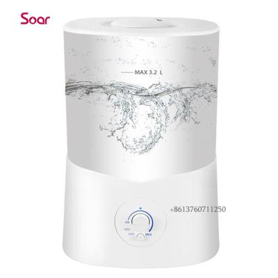 China Air Humidifier Home Use Top Filling Humidifiers Cooling Ultrasonic Air Humidifier for sale