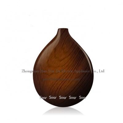 China Zhongshan 2020 New Comfortable Wood Grain Diffuser Portable USB Wifi Humidifier Perfume Essential Oil Diffuser for sale