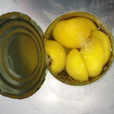 China Factory Price Canned Canned Yellow Peaches Halves 850g 425g 3000g In Syrup Dice Light Slice for sale