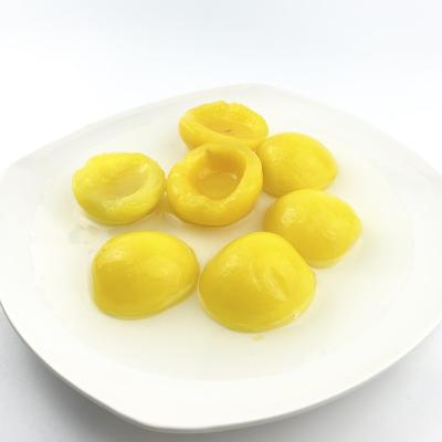 China Canned Canned Yellow Peach In Syrup Preservation Process Light Heavy Halves Carve Slice Strip OEM Sounds for sale